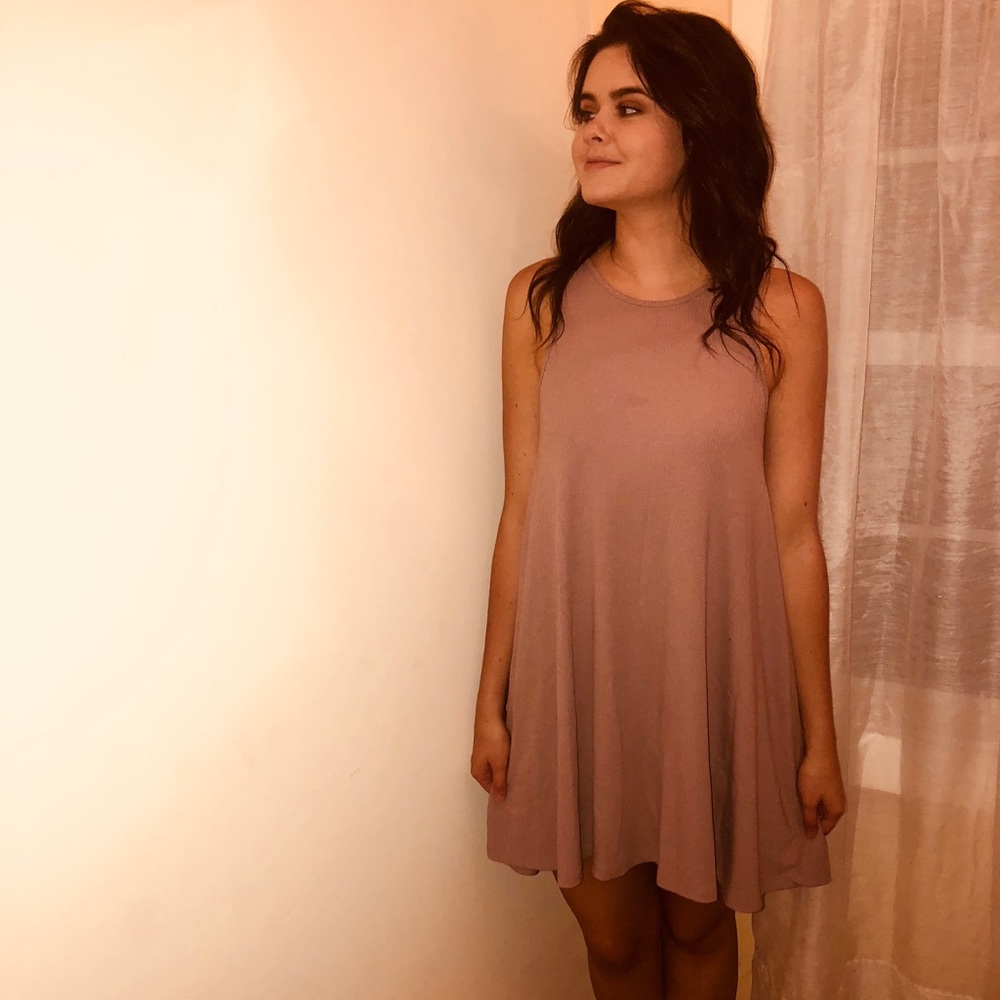 Tank top t shirt dress